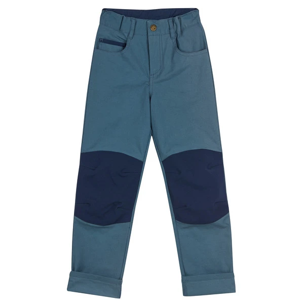 Finkid KUUSI CANVAS Kinder Freizeithose REAL TEAL 1 Finkid KUUSI CANVAS Kinder Freizeithose REAL TEAL