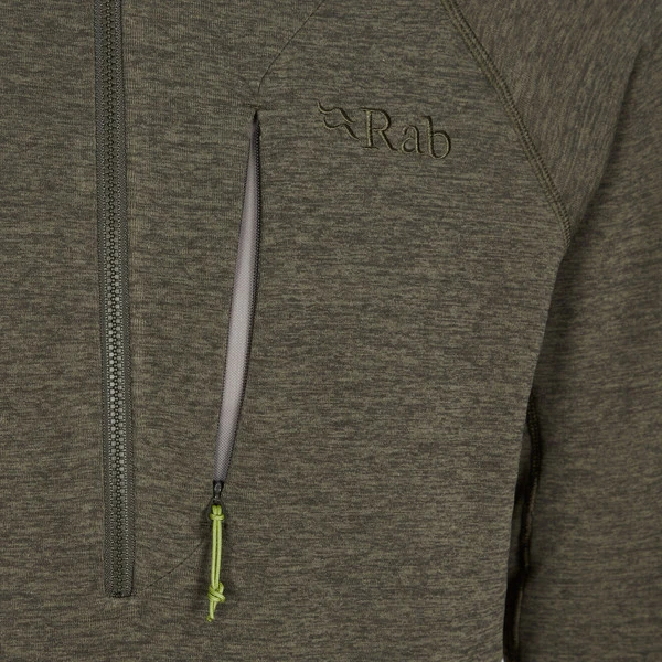 Rab NEXUS PULL-ON Herren Fleecepullover LIGHT KHAKI 4 Rab NEXUS PULL-ON Herren Fleecepullover LIGHT KHAKI – Bild 4