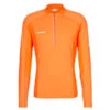 Mammut AENERGY FL HALF ZIP LONGSLEEVE Herren Funktionsshirt TANGERINE-DARK TANGERINE