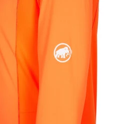 Mammut AENERGY FL HALF ZIP LONGSLEEVE Herren Funktionsshirt TANGERINE-DARK TANGERINE -Outdoor-Sportgeschäft 5638029501 h aenergy fl half zip longsleeve mammut 24