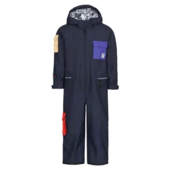 Namuk QUEST SKIANZUG Kinder Schneeanzug TRUE NAVY / CORPORATE RED