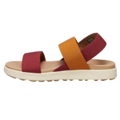 Keen ELLE BACKSTRAP W Damen Freizeitsandalen MERLOT/BIRCH -Outdoor-Sportgeschäft 5638035036 c elle backstrap w keen 24
