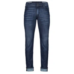 Alberto SPEED - NO COTTON DENIM Herren Radhose DARK BLUE