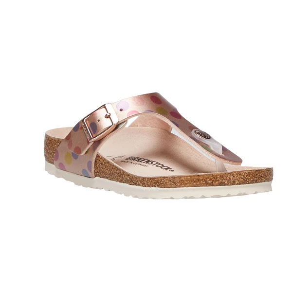 Birkenstock GIZEH KIDS BF Kinder Freizeitsandalen ELECTRIC METALLIC DOTS COPPER 2 Birkenstock GIZEH KIDS BF Kinder Freizeitsandalen ELECTRIC METALLIC DOTS COPPER – Bild 2