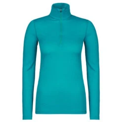 Icebreaker W 200 OASIS LS HALF ZIP Damen Funktionsshirt FLUX GREEN