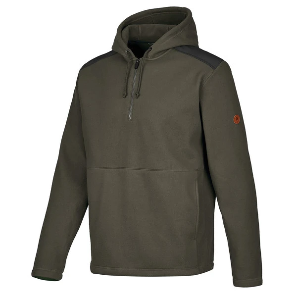 Royal Robbins ARETE HOODIE Herren Fleecepullover BLACK OLIVE 2 Royal Robbins ARETE HOODIE Herren Fleecepullover BLACK OLIVE – Bild 2