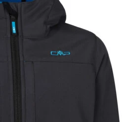 CMP JACKET FIX HOOD Kinder Softshelljacke ANTRACITE-RIVER -Outdoor-Sportgeschäft 5638048191 d jacket fix hood cmp 24