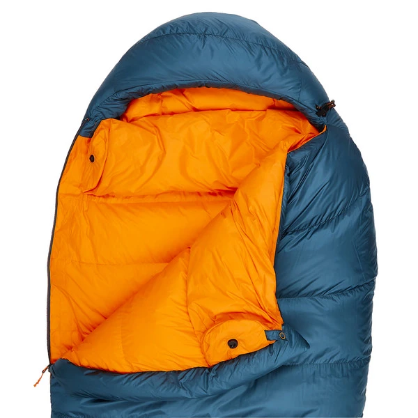 Mountain Equipment HELIUM 800 - LONG Daunenschlafsack MAJOLICA BLUE 2 Mountain Equipment HELIUM 800 - LONG Daunenschlafsack MAJOLICA BLUE – Bild 2