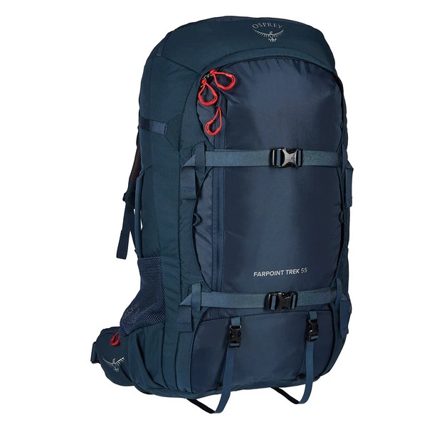 Osprey FARPOINT TREK PACK 55 Trekkingrucksack MUTED SPACE BLUE 1 Osprey FARPOINT TREK PACK 55 Trekkingrucksack MUTED SPACE BLUE