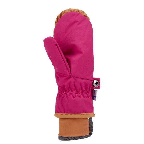 Finkid KIRJAVA Kinder Fausthandschuhe RASPBERRY/ALMOND 2 Finkid KIRJAVA Kinder Fausthandschuhe RASPBERRY/ALMOND – Bild 2
