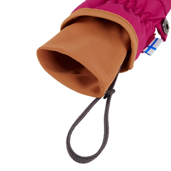 Finkid KIRJAVA Kinder Fausthandschuhe RASPBERRY/ALMOND 4 Finkid KIRJAVA Kinder Fausthandschuhe RASPBERRY/ALMOND – Bild 4