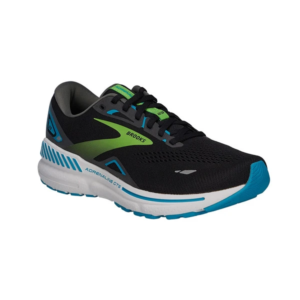 Brooks ADRENALINE GTS 23 Herren Laufschuhe BLACK/HAWAIIAN OCEAN/GREEN 2 Brooks ADRENALINE GTS 23 Herren Laufschuhe BLACK/HAWAIIAN OCEAN/GREEN – Bild 2