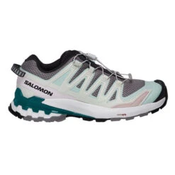 Salomon XA PRO 3D V9 Damen Wanderschuhe GULL / WHITE / BLEACHED AQUA