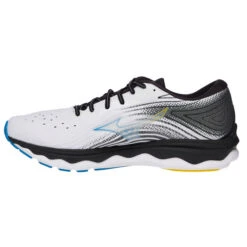 Mizuno WAVE SKY 6 Herren Laufschuhe WHITE / CYBERYELLOW / BUNTING -Outdoor-Sportgeschäft 5638084560 c wave sky 6 mizuno 24