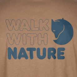 FJÄLLRÄVEN Fjällräven WALK WITH NATURE T-SHIRT M Herren T-Shirt SUEDE BROWN -Outdoor-Sportgeschäft 5638087892 d walk with nature t shirt m fjaellraeven 24