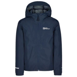 Jack Wolfskin FLAZE JACKET K Kinder Regenjacke NIGHT BLUE