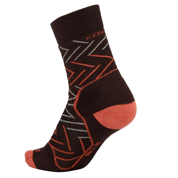 Icebreaker W MERINO HIKE+ MEDIUM CREW SUNRISE Damen Wandersocken BITTERSWEET/TANG/ETHER 2 Icebreaker W MERINO HIKE+ MEDIUM CREW SUNRISE Damen Wandersocken BITTERSWEET/TANG/ETHER – Bild 2