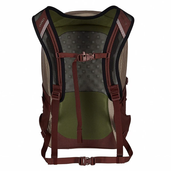 Osprey QUASAR Tagesrucksack SAWDUST TAN/RAISIN RED 3 Osprey QUASAR Tagesrucksack SAWDUST TAN/RAISIN RED – Bild 3
